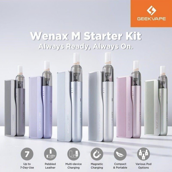GeekVape Wenax M1 Starter Kit 400mAh+2500mAh 2ml