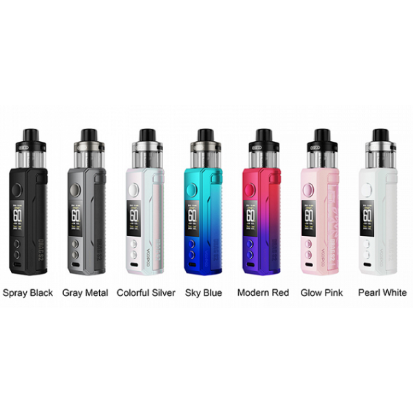 raz sour raspberry punch flavor VooPoo Drag S2 60W PNP X MTL 2ml tank 2500mAh
